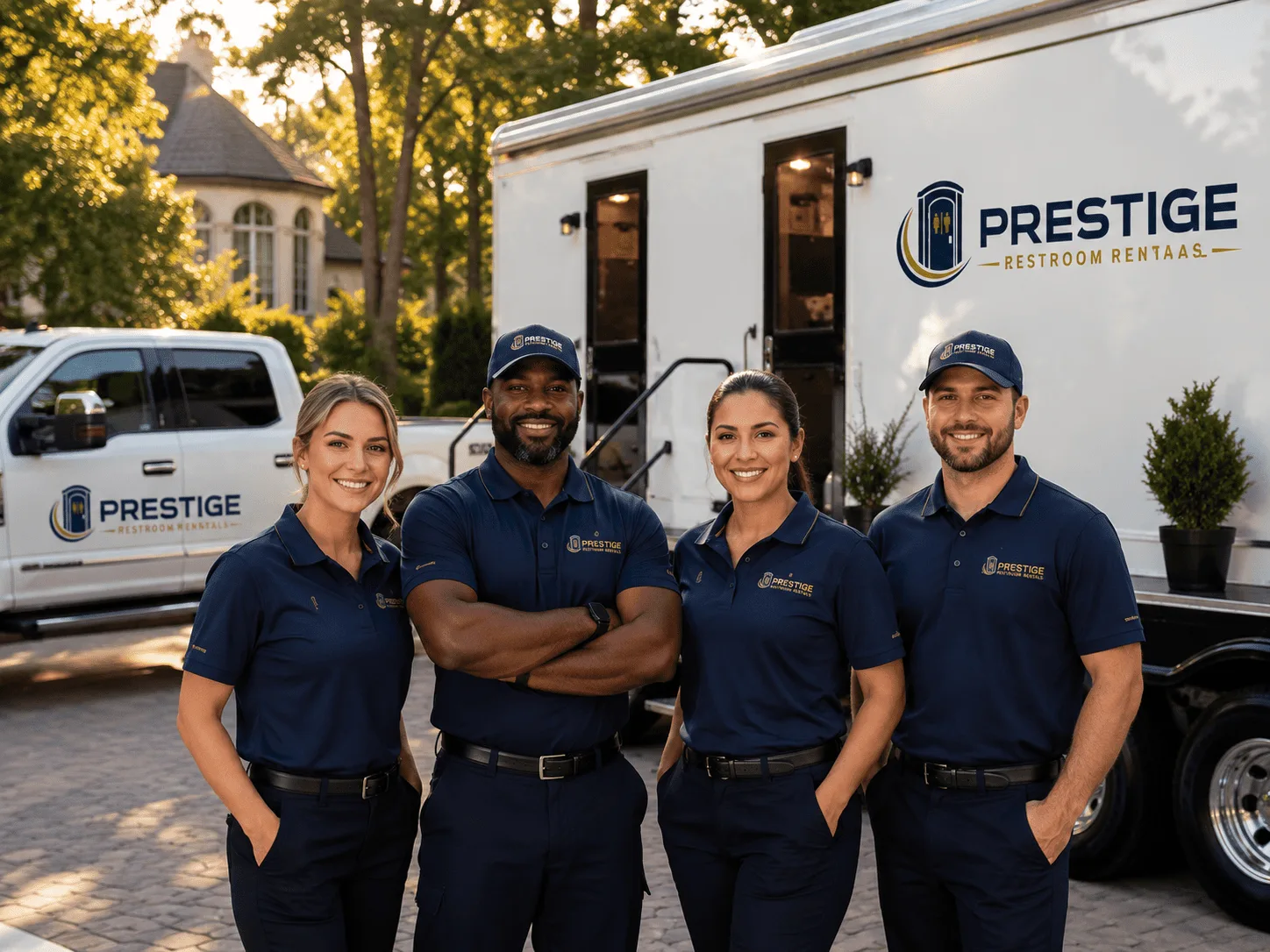 Trusted Luxury Portable Restrooms company in Napier, WV
